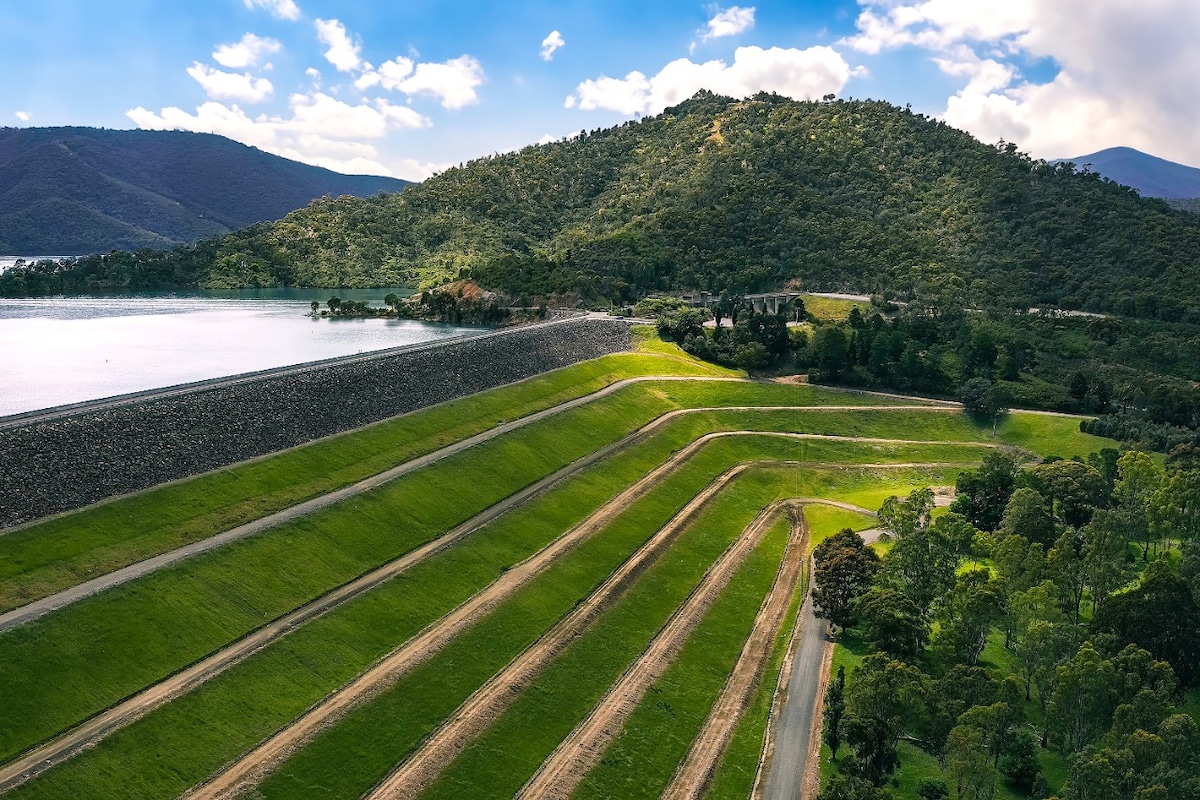 AGL's Eildon hydro power station