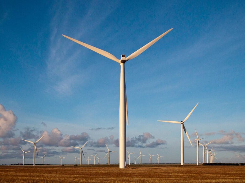 Picutre of a wind farm