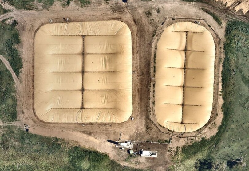 JBS foods aerial shot of the bioenergy system