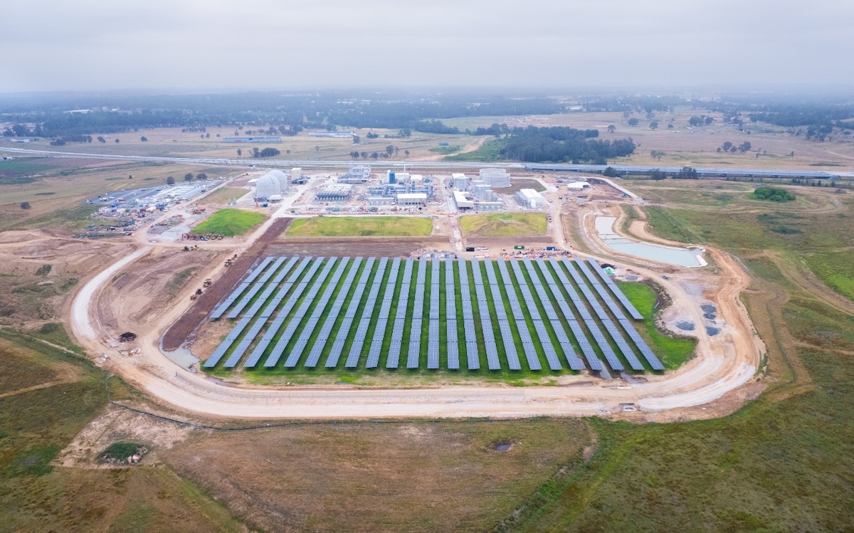 Birdseye view of AGL, John Holland and Sydney Water’s Advanced Water Recycling Centre