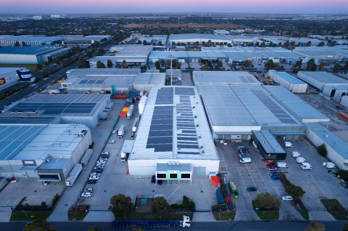 Piber Plastics solar rooftop perspective