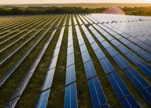 Bundle solar batteries
