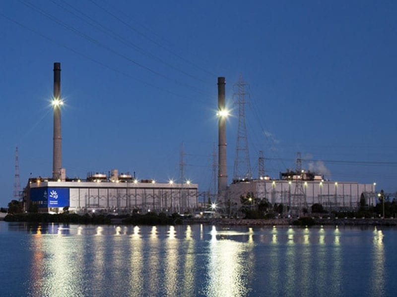 Wide shot pohoto of Torrens Island Power Station