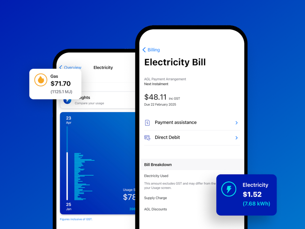AGL app track and pay