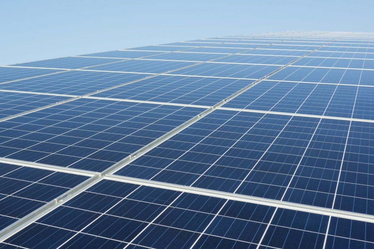 Solar panel grid