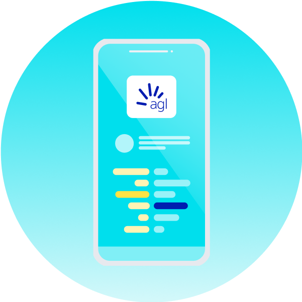 Illustration of AGL app