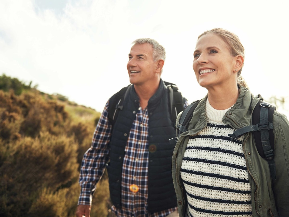 Couple in the mountain
