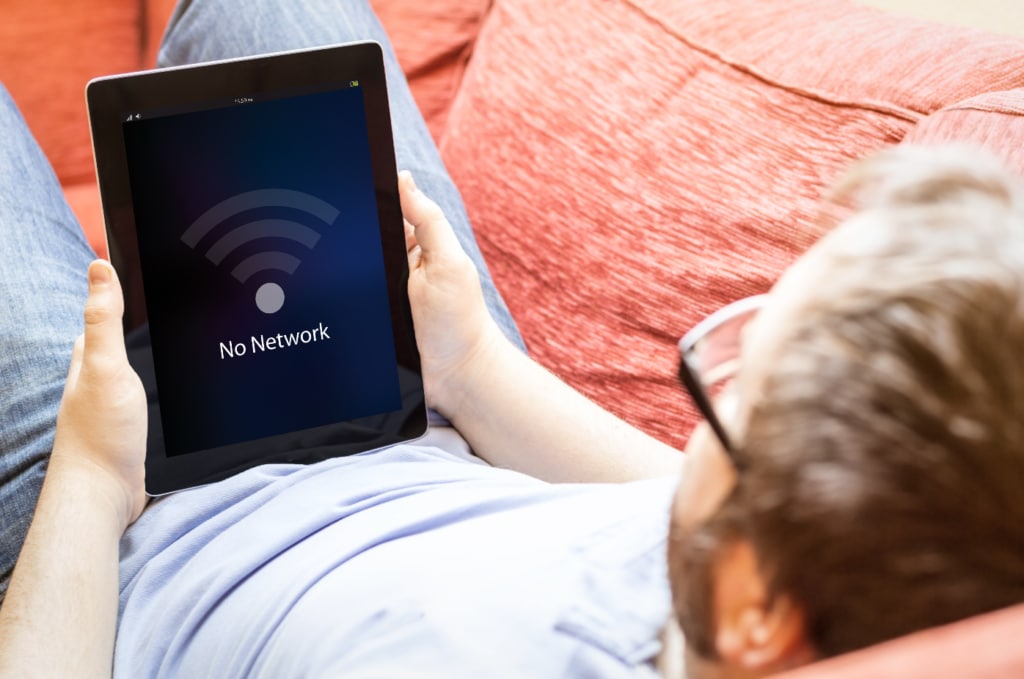 Tablet with no network