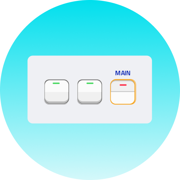 An illustration of a power switch
