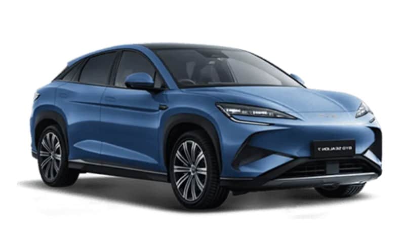Photo of a Atlantis Grey BYD Sealion 7 electric vehicle